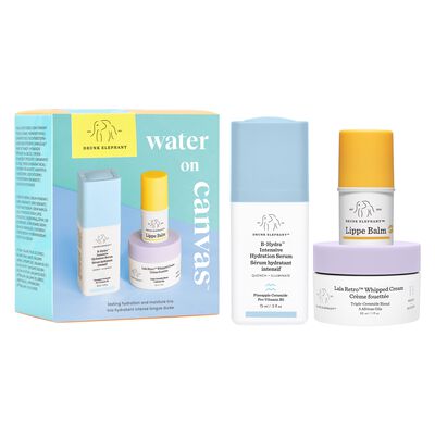 KIT HIDRATA��O COMPLETA DRUNK ELEPHANT: WATER ON CANVAS KIT